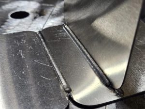 Laser welding samples 02