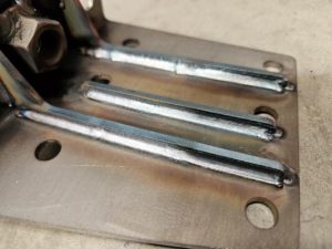 Laser welding samples 05